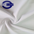 Tissu à mailles hexagonales 100% polyester à séchage rapide pour t-shirt